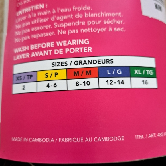 New! Catherine Malandrino Leggings 2 Pack Fleece Lined Size Medium Black - Picture 9 of 11